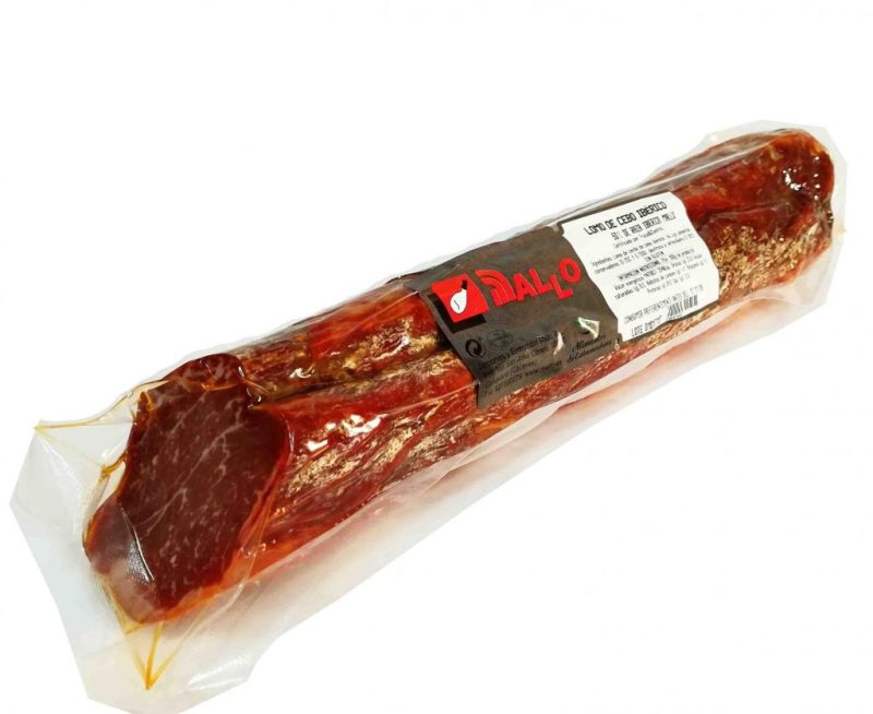 Lomo ibérico de cebo de 350 a 400 grs