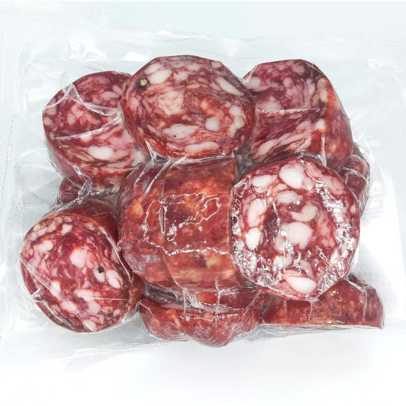 SALCHICHON IBÉRICO PUNTAS ENVASE 500 GRS