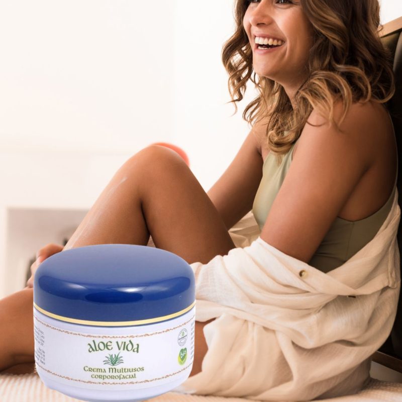 Crema Rostro y cuerpo Aloe Vera (200ml) - Imagen 5