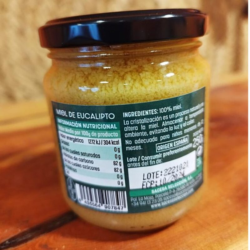 Miel de Eucalipto Natural Reina del Bosque 250gms - Imagen 3