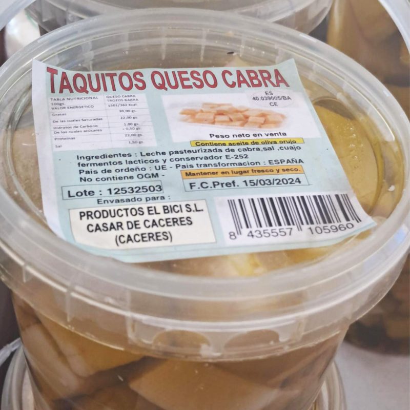 Queso cabra en aceite 600 gramos - Imagen 3