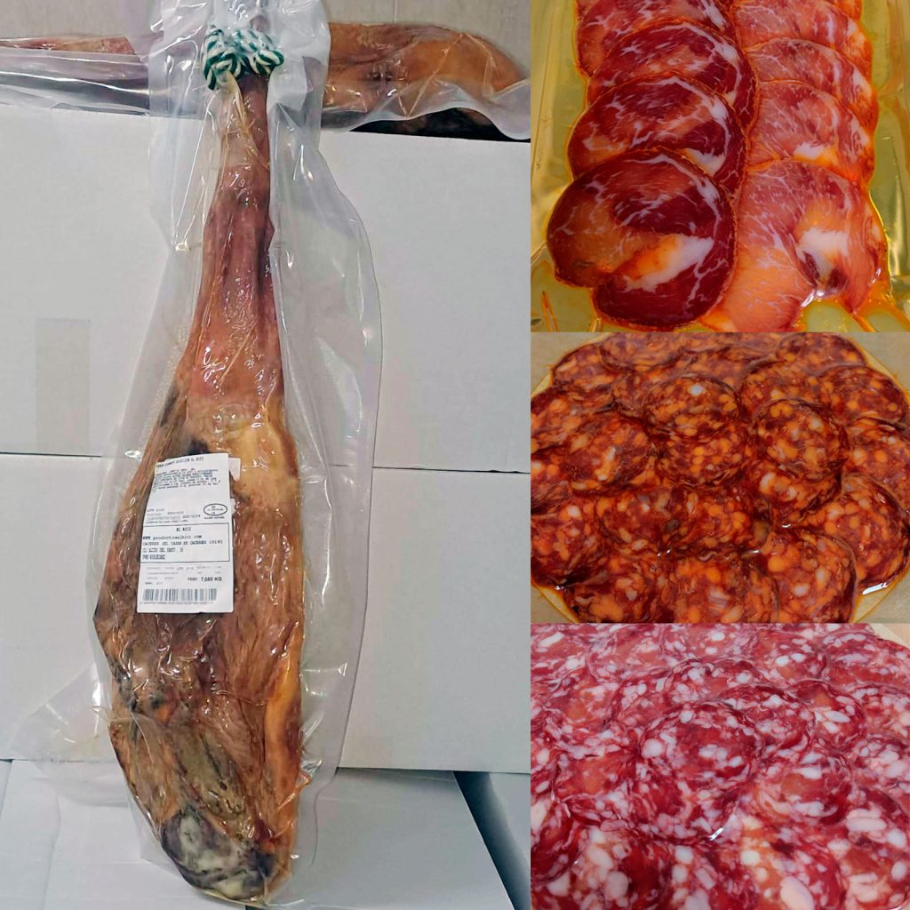 Lote Jamón Selección + sobres de Ibéricos